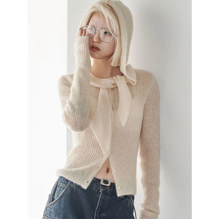 【VEQUM】FOODIE KNIT TOP | EMODA | 詳細画像10 