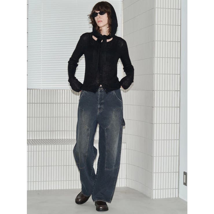 【VEQUM】FOODIE KNIT TOP | EMODA | 詳細画像17 