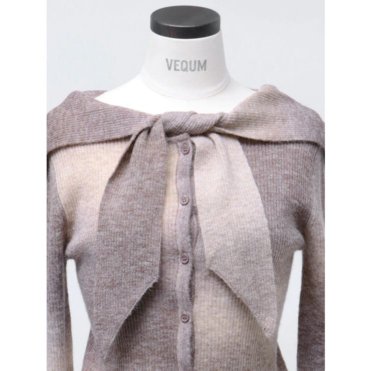 【VEQUM】FOODIE KNIT TOP | EMODA | 詳細画像34 