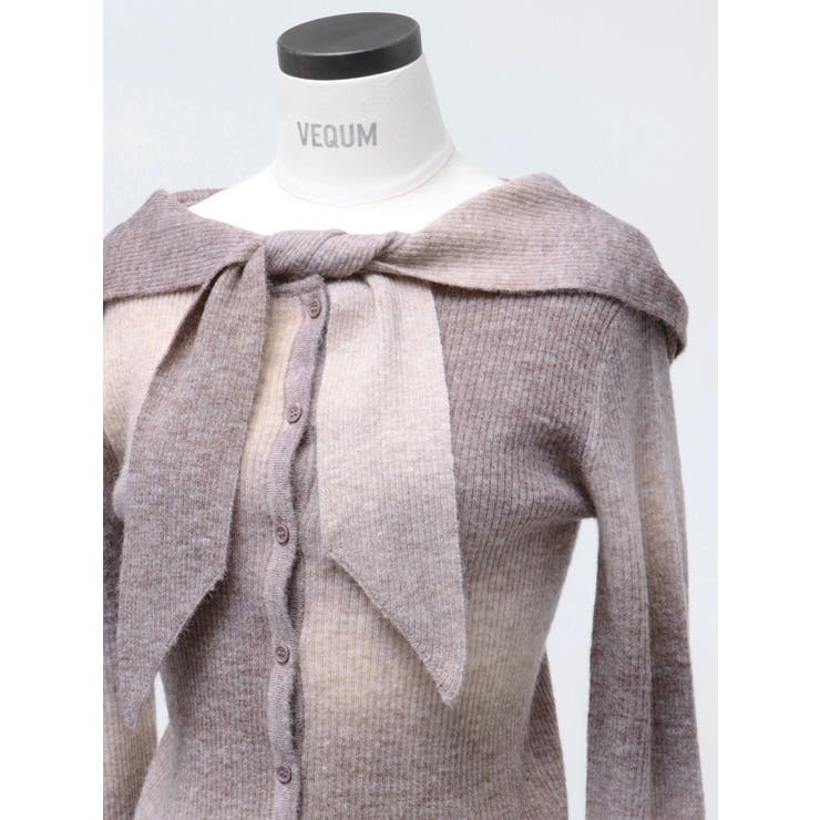 【VEQUM】FOODIE KNIT TOP | EMODA | 詳細画像35 