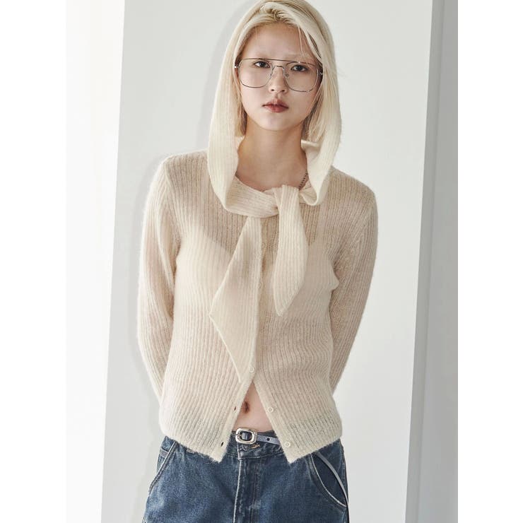 【VEQUM】FOODIE KNIT TOP | EMODA | 詳細画像8 