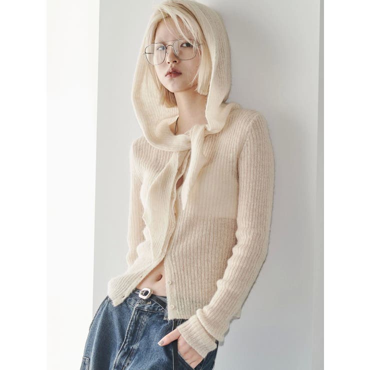 【VEQUM】FOODIE KNIT TOP | EMODA | 詳細画像9 