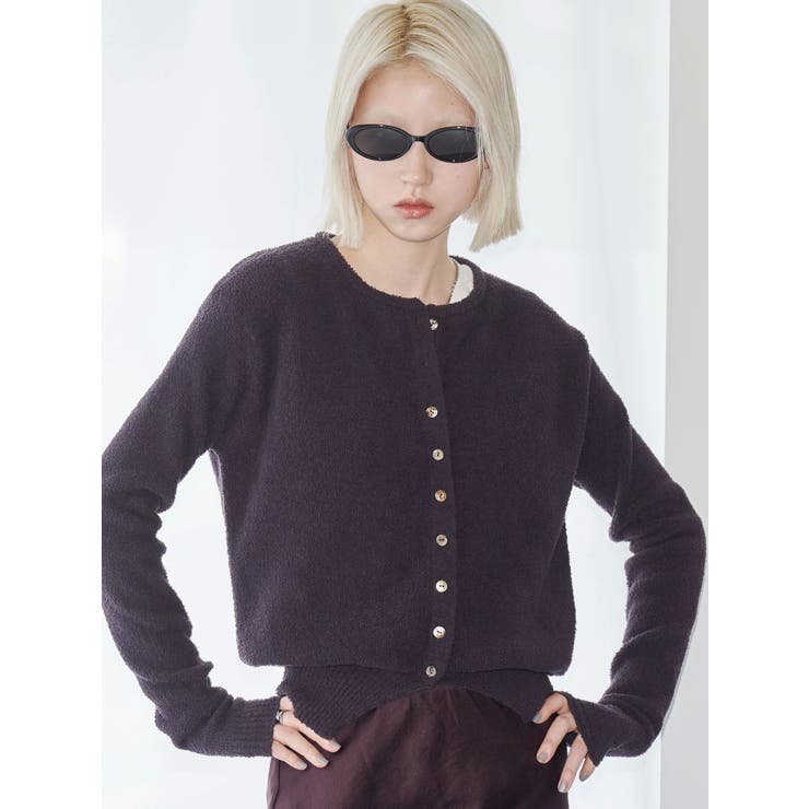 【VEQUM】MOLE KNIT CARDIGUAN | EMODA | 詳細画像11 