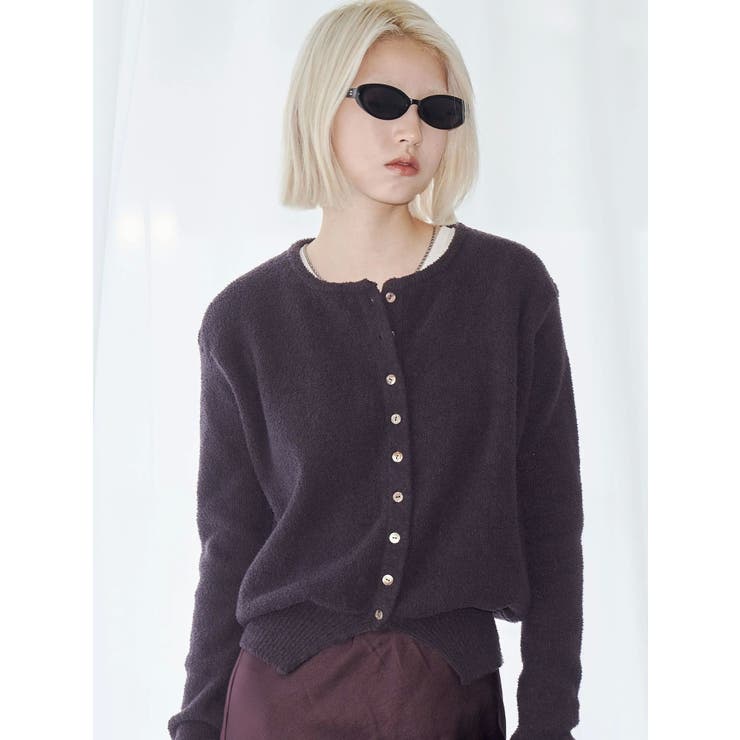 【VEQUM】MOLE KNIT CARDIGUAN | EMODA | 詳細画像12 
