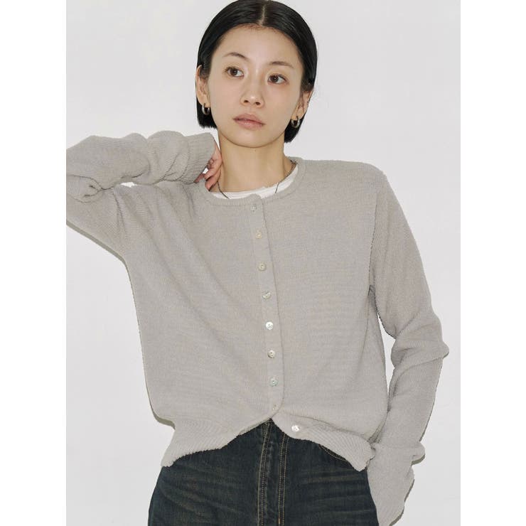 【VEQUM】MOLE KNIT CARDIGUAN | EMODA | 詳細画像28 