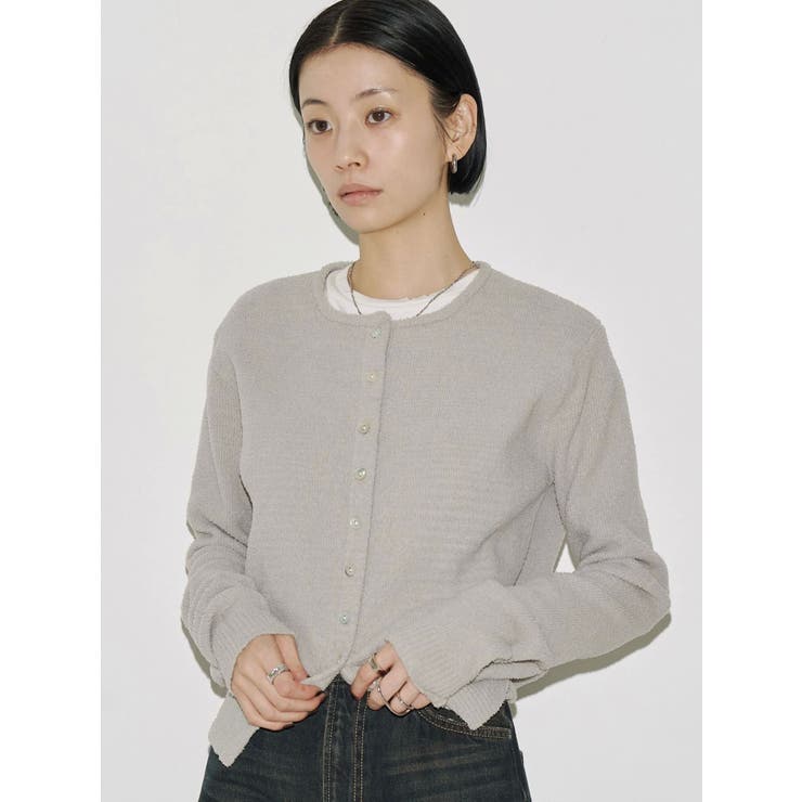【VEQUM】MOLE KNIT CARDIGUAN | EMODA | 詳細画像29 
