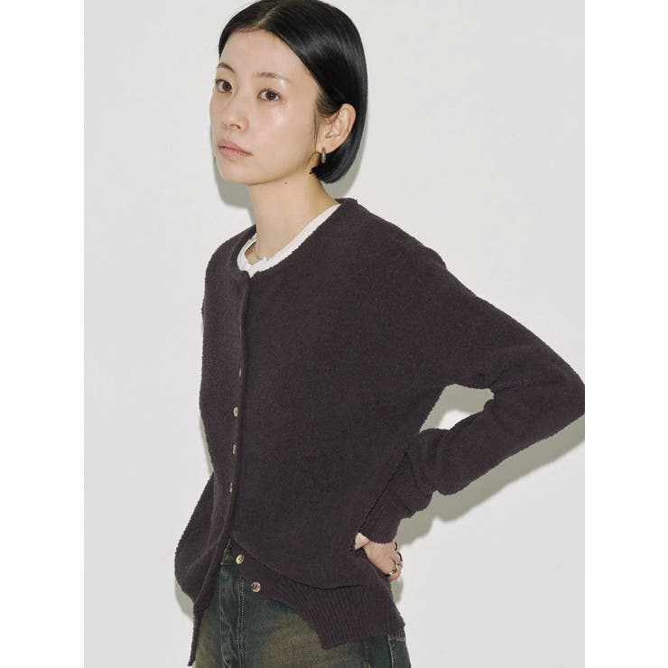 【VEQUM】MOLE KNIT CARDIGUAN | EMODA | 詳細画像33 