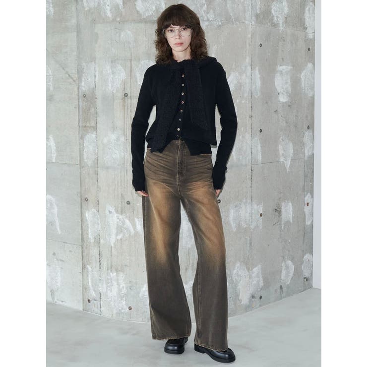 【VEQUM】MOLE KNIT CARDIGUAN | EMODA | 詳細画像6 