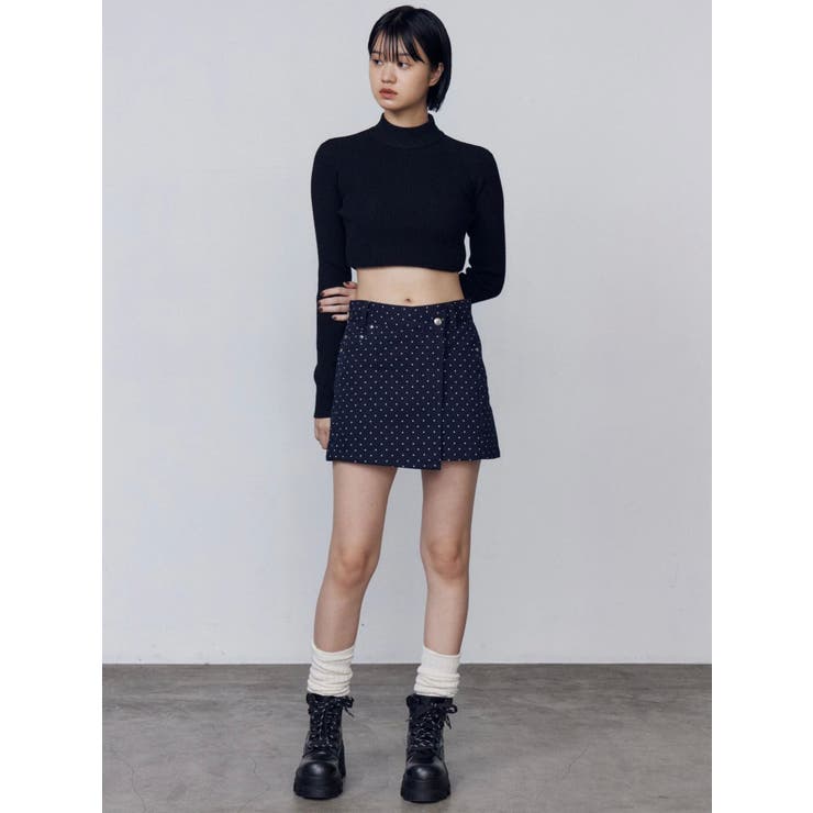 ハイネッククロップニット | EMODA | 詳細画像8 