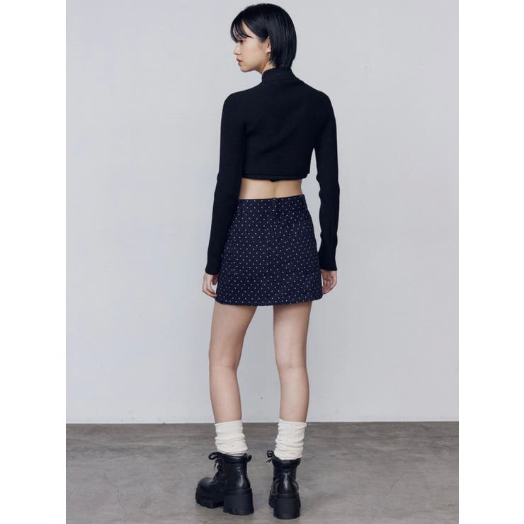 ハイネッククロップニット | EMODA | 詳細画像9 