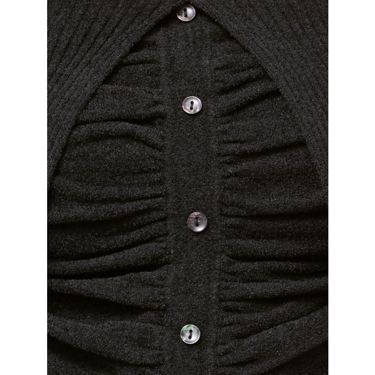 FRONT BUTTON OFF SHOULDER KNIT | EMODA | 詳細画像20 