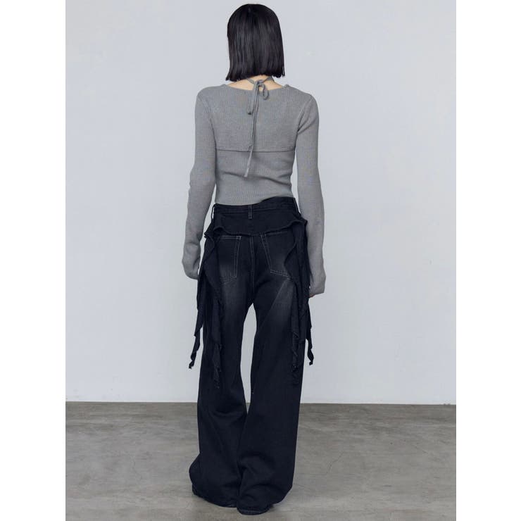 レイヤーコンパクトチョーカーニット | EMODA | 詳細画像18 