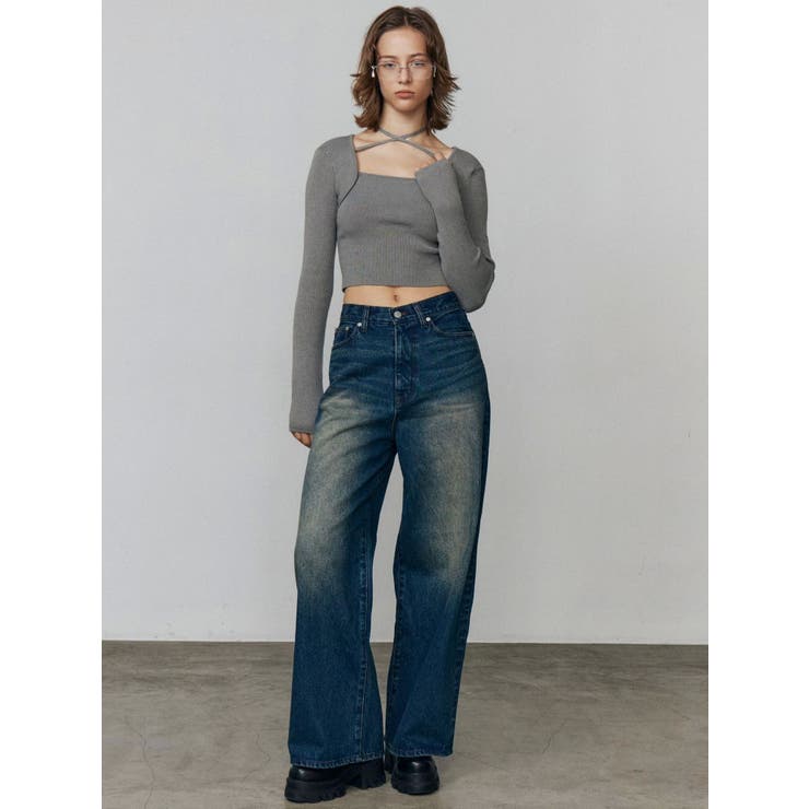 レイヤーコンパクトチョーカーニット | EMODA | 詳細画像32 