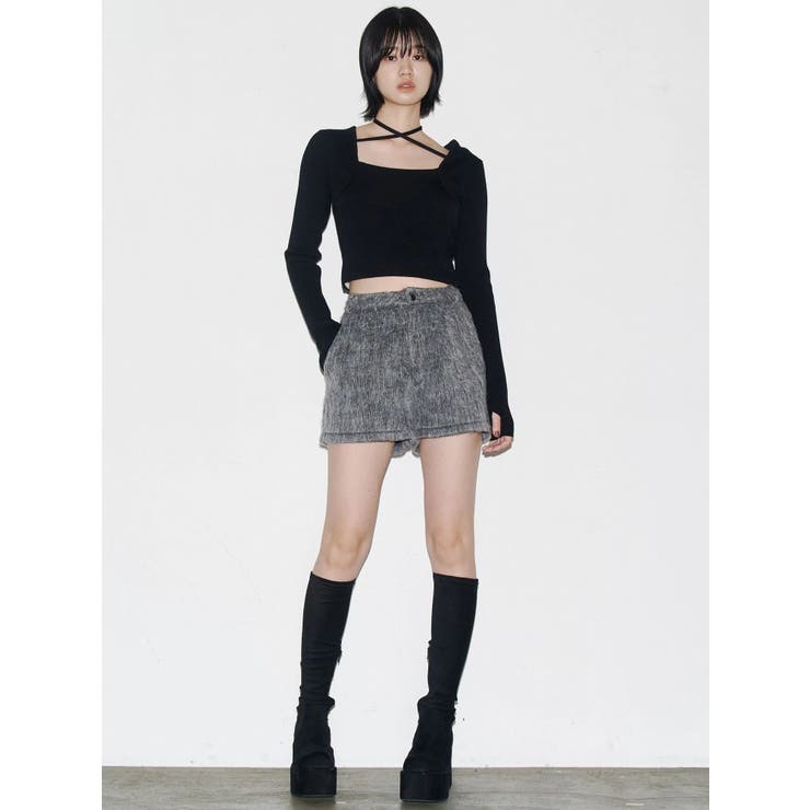 レイヤーコンパクトチョーカーニット | EMODA | 詳細画像35 