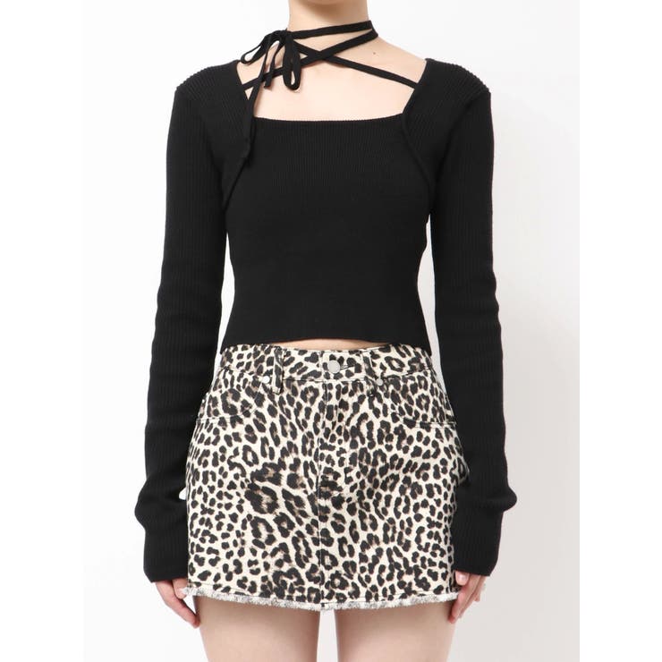 レイヤーコンパクトチョーカーニット | EMODA | 詳細画像40 