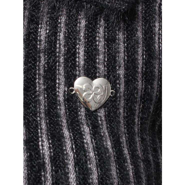 シャギープレーティングジップトップス | EMODA | 詳細画像38 