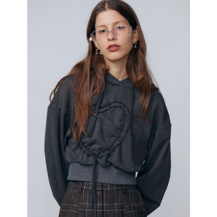 ストリングハートクロップパーカー | EMODA | 詳細画像37 