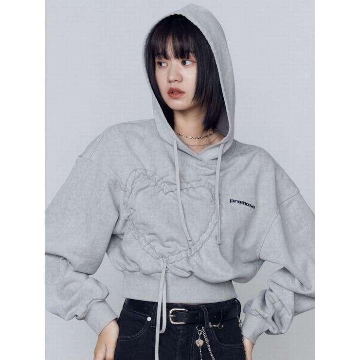 ストリングハートクロップパーカー | EMODA | 詳細画像42 