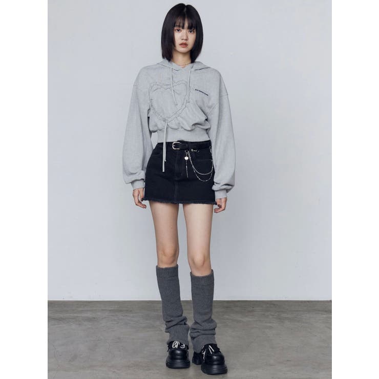 ストリングハートクロップパーカー | EMODA | 詳細画像43 