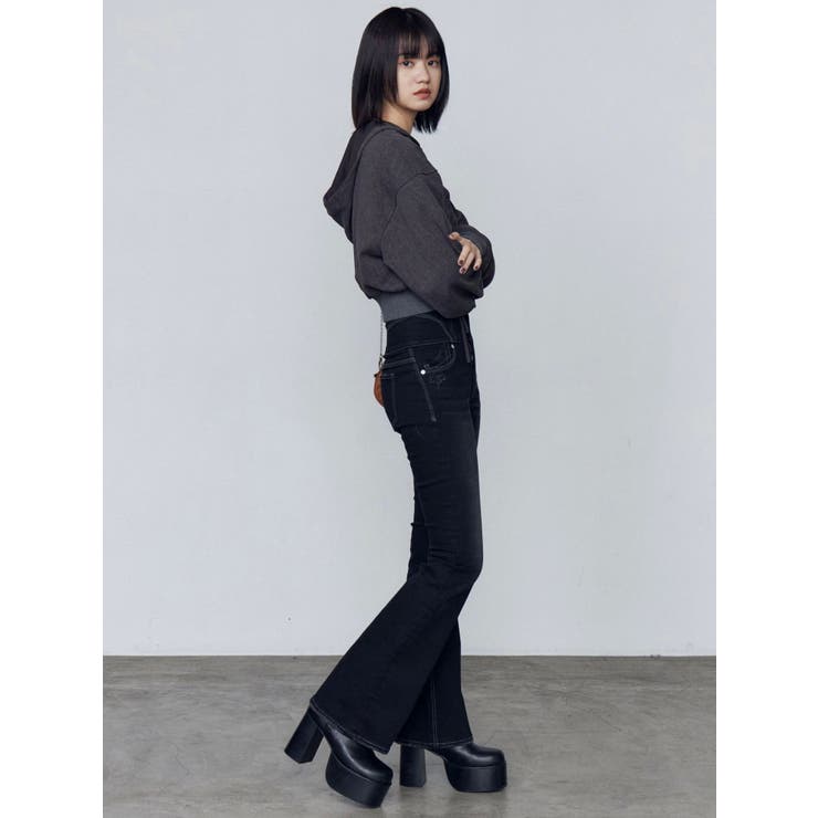 ストリングハートクロップパーカー | EMODA | 詳細画像49 