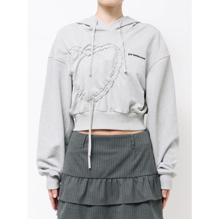ストリングハートクロップパーカー | EMODA | 詳細画像50 