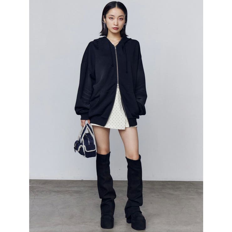 シェービングオーバージップフーディ | EMODA | 詳細画像33 