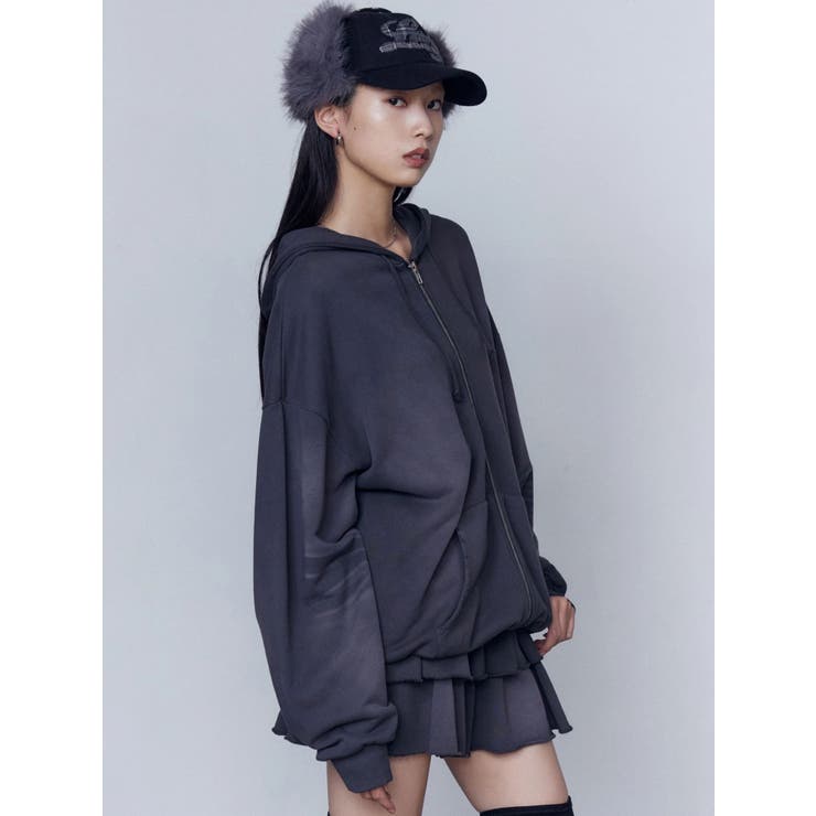 シェービングオーバージップフーディ | EMODA | 詳細画像4 