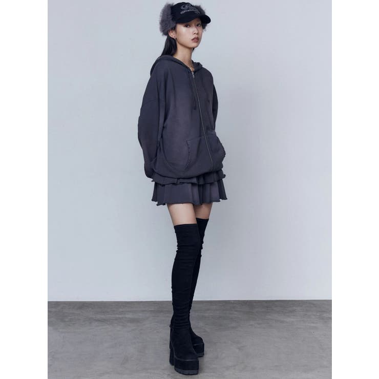 シェービングオーバージップフーディ | EMODA | 詳細画像7 