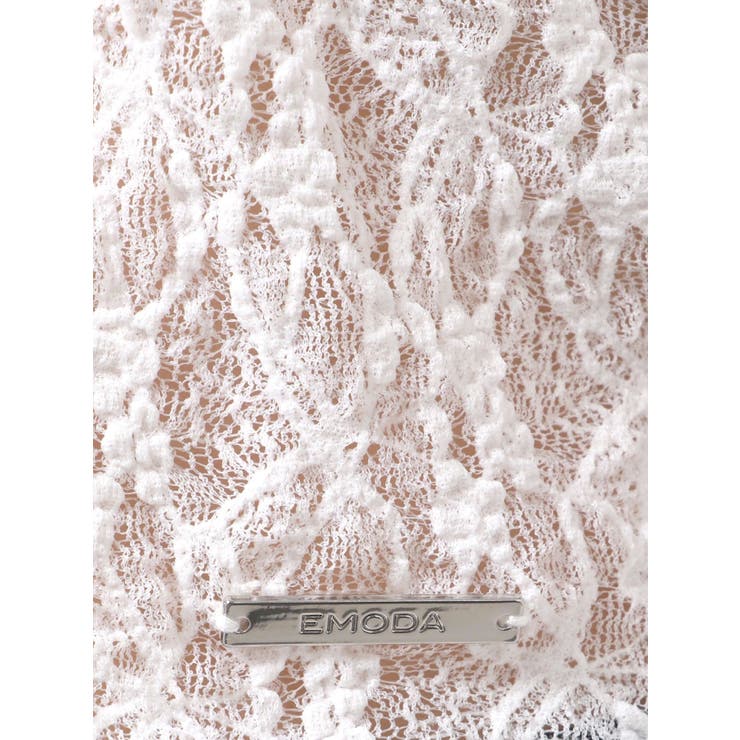 レースオフショルダートップ | EMODA | 詳細画像42 