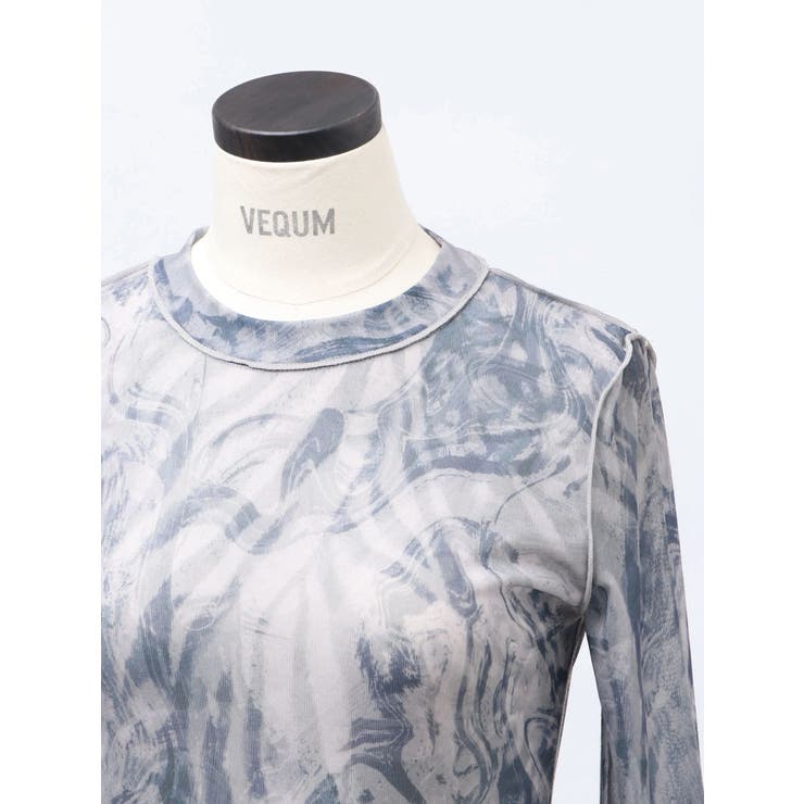 【VEQUM】SKIN FIT LONG SLEEVE TOP | EMODA | 詳細画像10 
