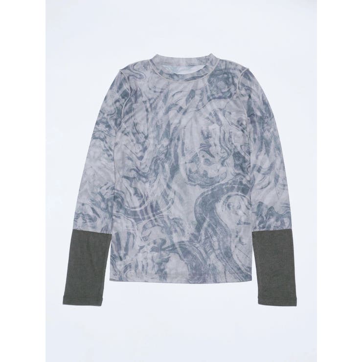 【VEQUM】SKIN FIT LONG SLEEVE TOP | EMODA | 詳細画像5 
