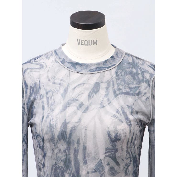 【VEQUM】SKIN FIT LONG SLEEVE TOP | EMODA | 詳細画像9 