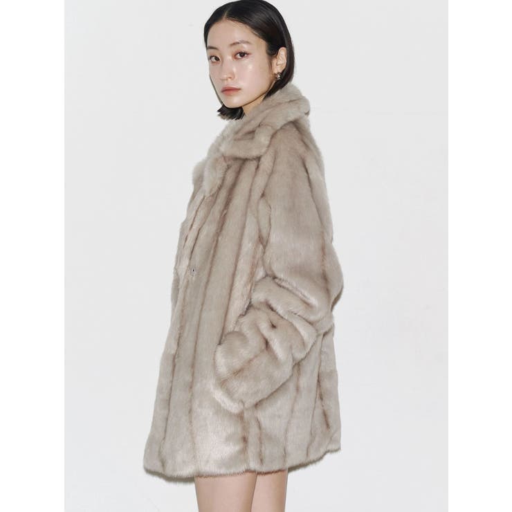 ミディフェイクファーコート | EMODA | 詳細画像42 