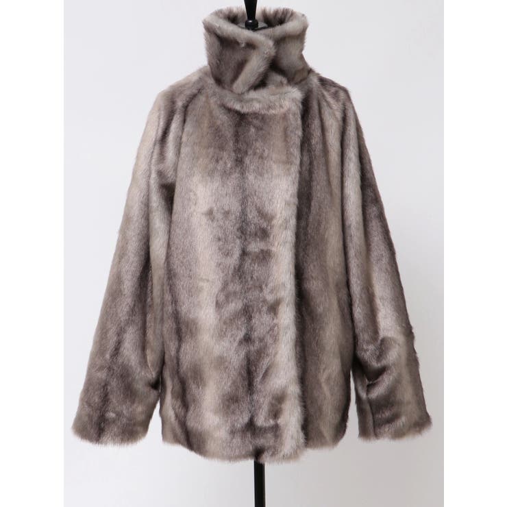 ミディフェイクファーコート | EMODA | 詳細画像48 