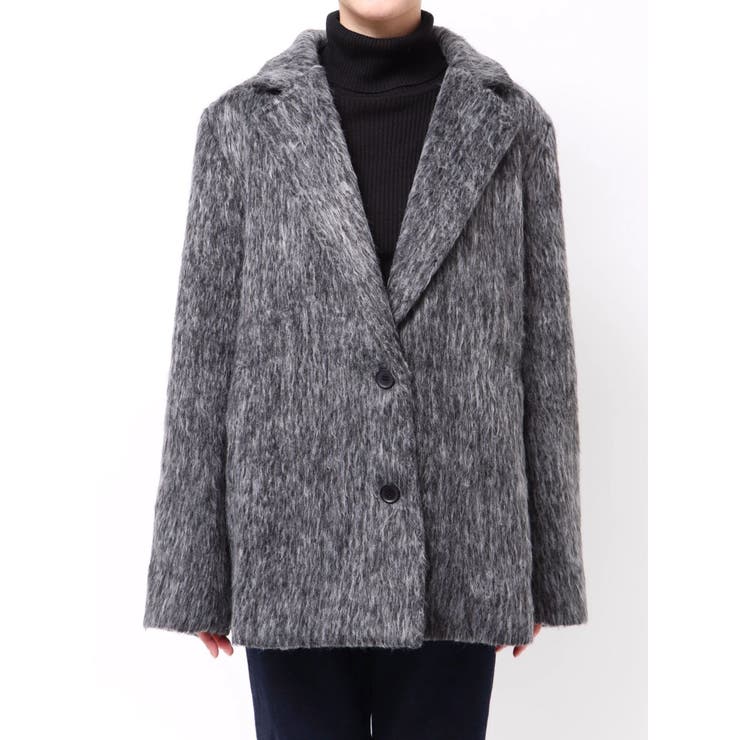 シャギージャケットコート | EMODA | 詳細画像29 