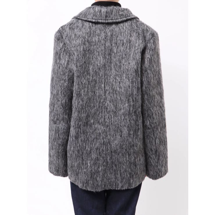 シャギージャケットコート | EMODA | 詳細画像31 