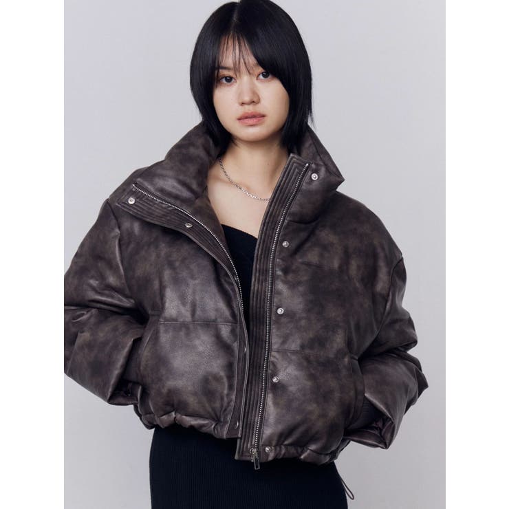 フェイクレザーショートダウン | EMODA | 詳細画像2 