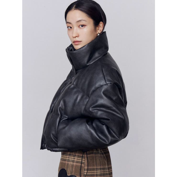 フェイクレザーショートダウン | EMODA | 詳細画像6 