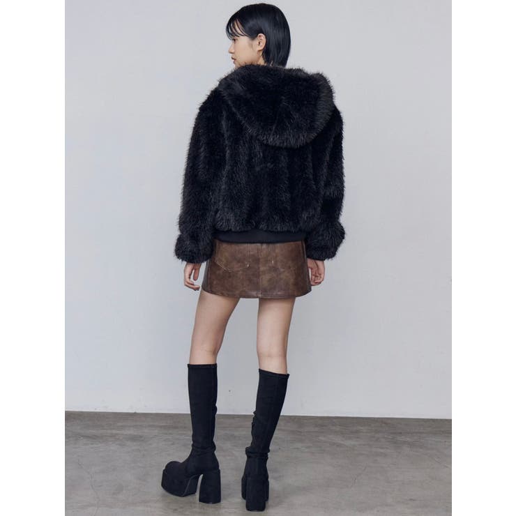 フードフェイクファーブルゾン | EMODA | 詳細画像21 