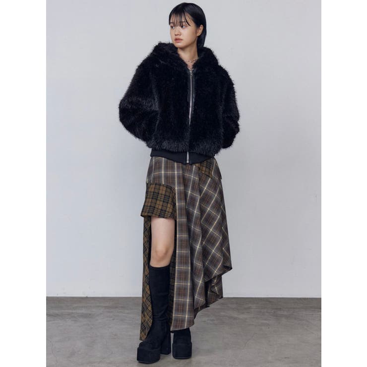 フードフェイクファーブルゾン | EMODA | 詳細画像25 