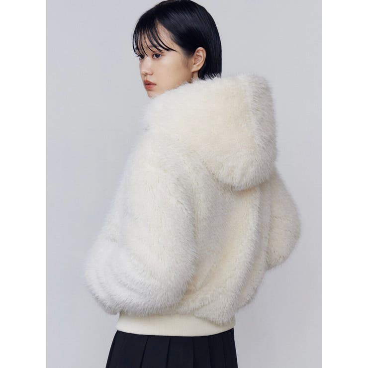 フードフェイクファーブルゾン | EMODA | 詳細画像29 