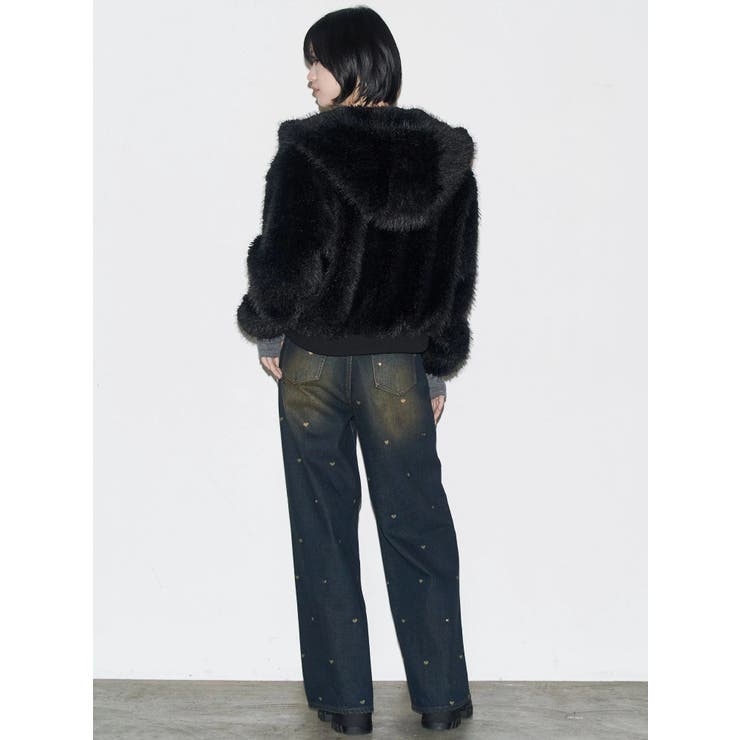 フードフェイクファーブルゾン | EMODA | 詳細画像38 