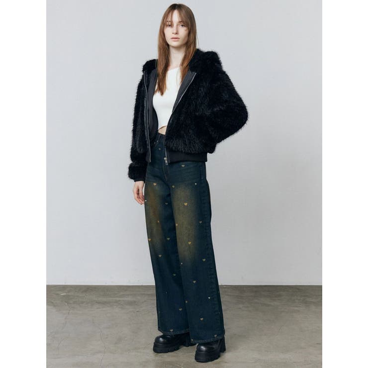 フードフェイクファーブルゾン | EMODA | 詳細画像40 