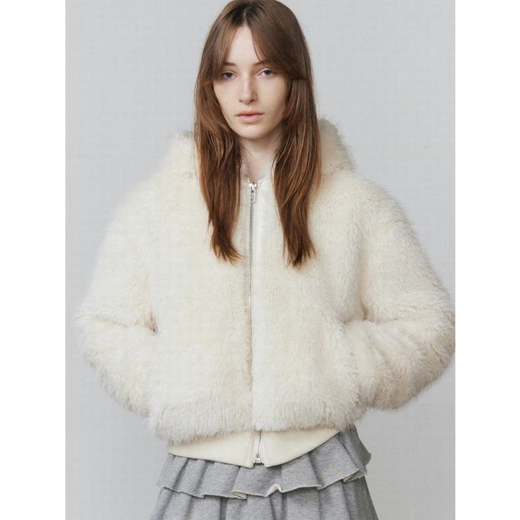 フードフェイクファーブルゾン | EMODA | 詳細画像41 