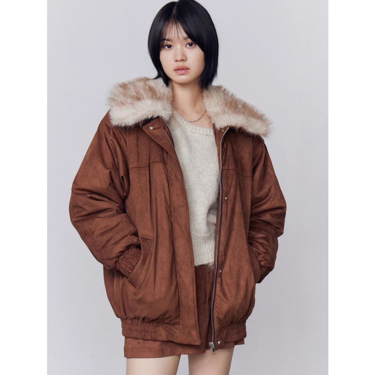 フェイクレザーブルゾン | EMODA | 詳細画像23 