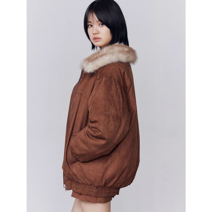 フェイクレザーブルゾン | EMODA | 詳細画像24 