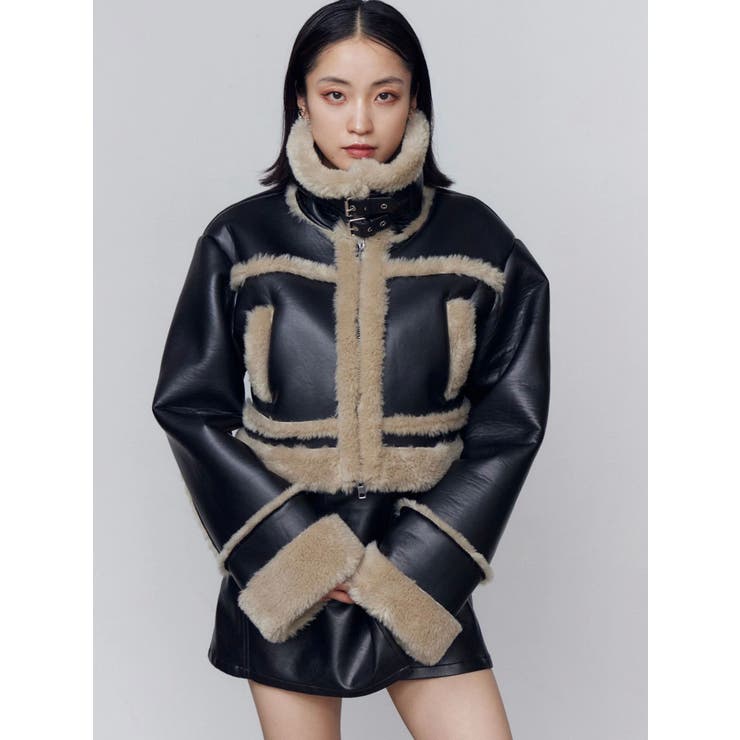 EATME スウェードムートンライクブルゾン EATME（イートミー）の