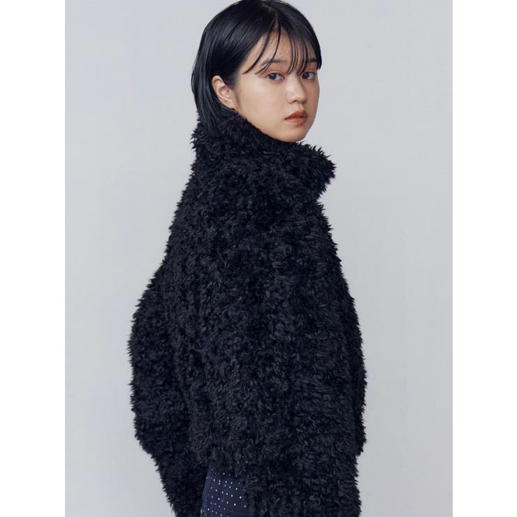 シングルミニボアブルゾン | EMODA | 詳細画像13 