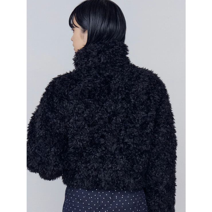 シングルミニボアブルゾン[品番：MKSW0066937]｜EMODA（エモダ