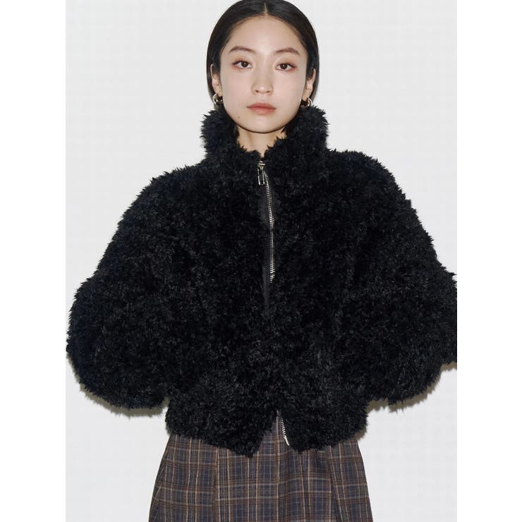 シングルミニボアブルゾン[品番：MKSW0066937]｜EMODA（エモダ）の